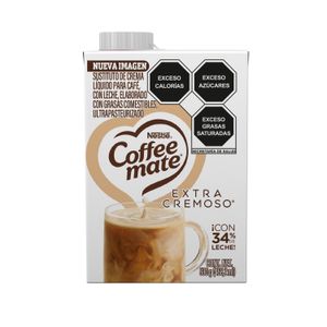 Sustituto de Crema Para Café Líquido Coffee Mate Extra cremoso 530g