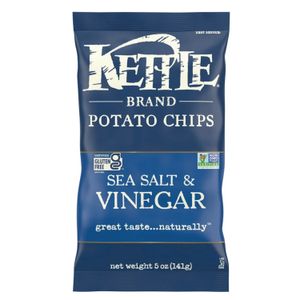 Potato Chips Sea Salt & Vinegar Kettle 5 oz