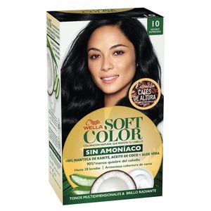 Tinte Para Cabello  10 Black Espresso   Soft Color  1.0 - pz