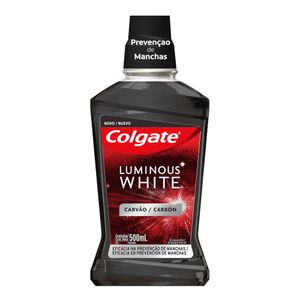 Enjuague Bucal  Luminous White Charcoal  Colgate  500.0 - ml