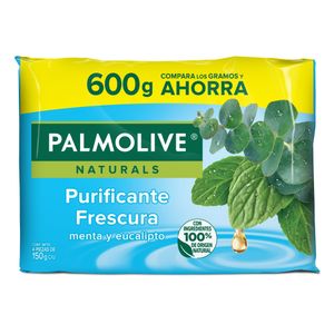 Jabon En Barra  Menta Y Eucalipto  Palmolive  4.0 - Pza