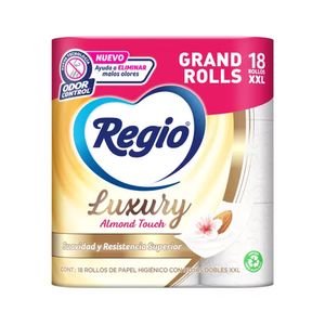 Papel Higienico  Toque Almendra 180hd  Regio  4.0 - Pza