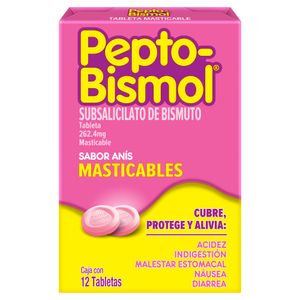 Tabletas  Malestares  Pepto  12.0 - Tab