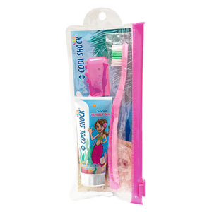 Kit de Viaje Higiene Bucal para Niña Mini Ones 2 pzas