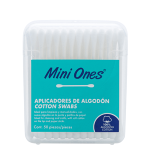 Aplicadores  De AlgodÓN  Mini Ones  50.0 - Pza