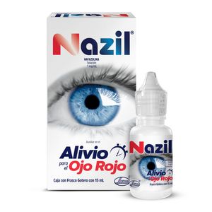 Solución Oftálmica Nazil Ofteno Auxiliar en el Alivio para el Ojo Rojo 15ml