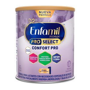 Enfamil Pro Select Confort Pro 1 Fórmula Especializada Lata 375 g