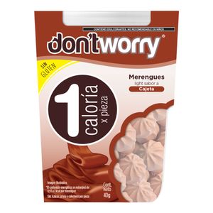 Merengue Light  Sabor Cajeta  Don't Worry  40.0 - gr