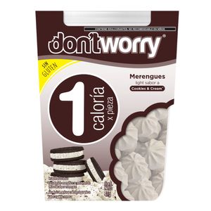 Merengue Light  Sabor Cookies & Cream  Don't Worry  47.0 - G