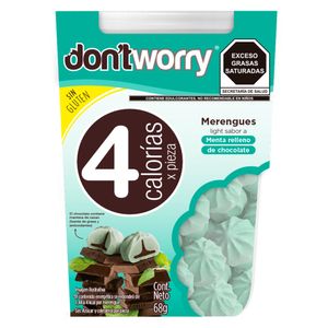 Merengue Light  Menta Relleno De Chocolate  Don't Worry  68.