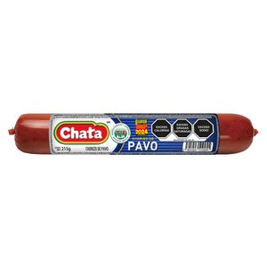 Chorizo De Pavo Chata 215 g