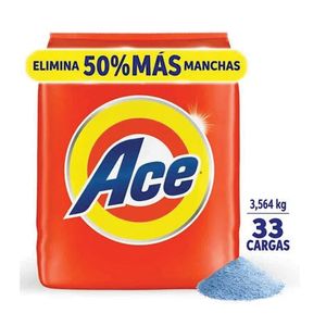 Detergente En Polvo  33 Cargas  Ace  3.564 - gr