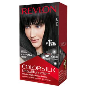 Tinte P/Cabello  Negro 10  Color Silk  1.0 - Pza