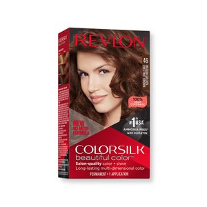 Tinte P/Cabello  CastaÑO Cob Dor 46   Color Silk  1.0 - Pza