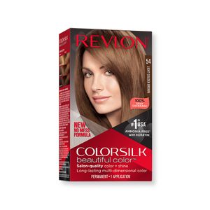 Tinte P/Cabello  CastaÑO Cla Dor 54   Color Silk  1.0 - Pza