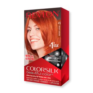 Tinte Cabello  Rubio Cobrizo #45  Color Silk  1.0 - Pza