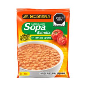 Sopa de Estrellita Con Sabor Tomate 82g