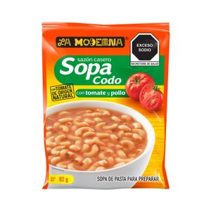 Sopa de Codito Con Sabor Tomate 82g