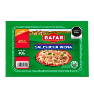 Salchicha  Viena  Bafar  400.0 - Gr