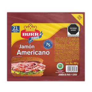 Jamon  Pavo Americano  Burr 460g