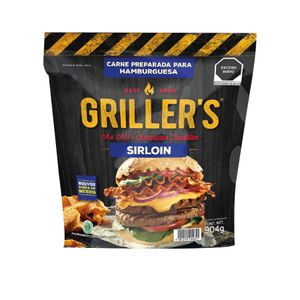 Carne Hamburguesa  Sirloin  Griller's  8.0 - Pza