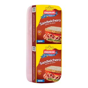 Jamon   De Pavo Sandwichero  Burr  Por Kg