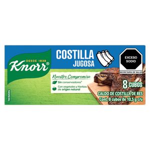 Caldo  Costilla Jugosa  Knorr  8.0 - Pza