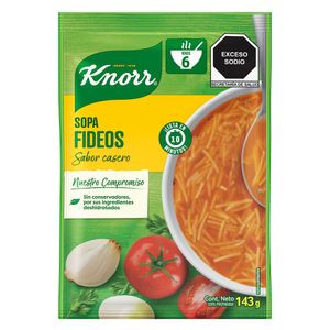 Sopa  Fideos  Knorr  143.0 - Gr