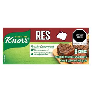 Caldo  De Res  Knorr  8.0 - Pza