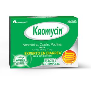 Kaolin  Neomicina  Kaomycin  20.0 - Tab