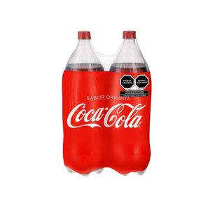 Soda   Cola Reg Bi Pack  Coca Cola  2.0 - Lt