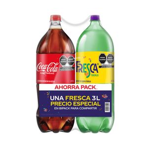 Soda   Coca Y Fresca   Coca Cola  3.0 - Lt