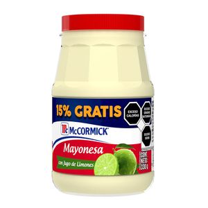 Mayonesa con Jugo de Limones McCormick 330 g