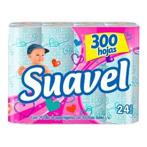 Papel Higienico  300hd  Suavel  24.0 - Pza