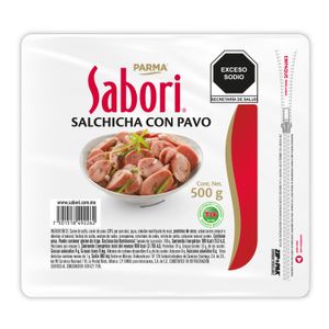 Salchicha  Pavo Flexible  Sabori  500.0 - gr