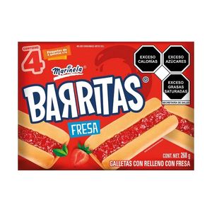 Barritas  Fresa  Marinela  268.0 - gr