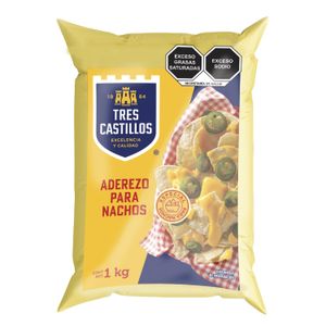 Queso   Para Nachos  Tres Castillos  1.0 - Bolsa