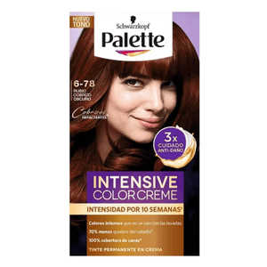 Tinte Cabello   Rubio Cobrizo Oscuro  Palette  1.0 - Pza