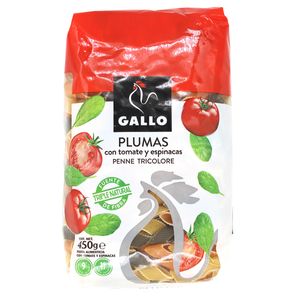 Pasta  Pluma Vegetales  Gallo  450.0 - gr