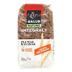 Pasta  Plumas Integral  Gallo  450.0 - gr