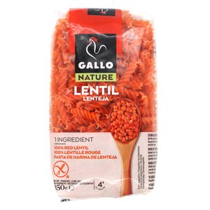 Pasta  Helices Lenteja  Gallo  250.0 - gr