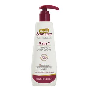 Shampoo Y Jabon  Liquido 2En1 P/Bebe  Huggies Supreme  200.0