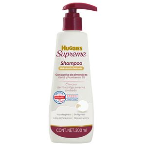 Shampoo  Para Bebe   Huggies Supreme  200.0 - Ml