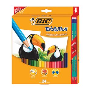 Colores     Bic  24.0 - Pza