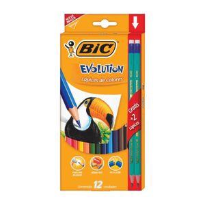 Colores     Bic  12.0 - Pza