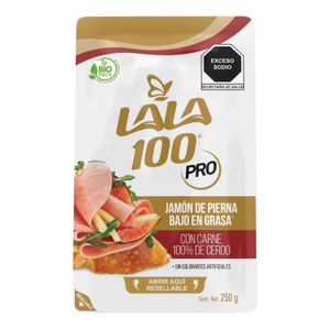 Jamon  York De Cerdo  Lala 100  250.0 - gr