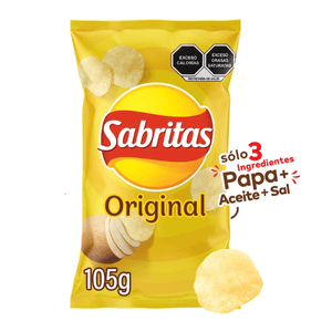 Papas  Sal  Sabritas  105.0 - Pza