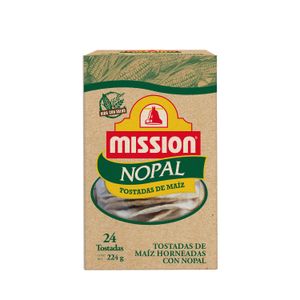 Tostada Mission Horneada de Nopal 224 g