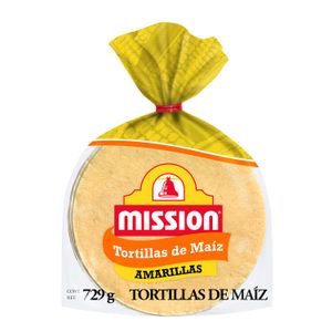 Tortillas de Maíz Mission Amarillas 729 g