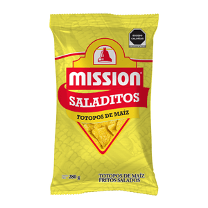 Totopos de Maíz Mission Saladitos 280 g